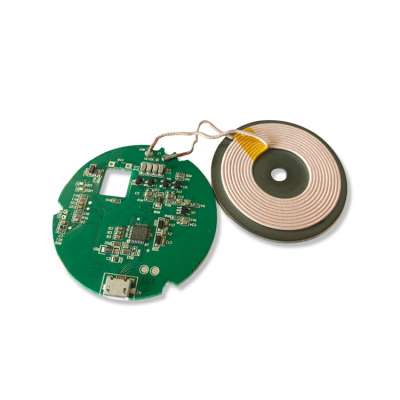 Factory Price Single Coil 10w QI Wireless Charger Circuit Board